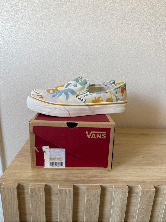 Vans Shoes - Vans Slip-On Sneakers in White, Yellow, Green, Blue, Pink